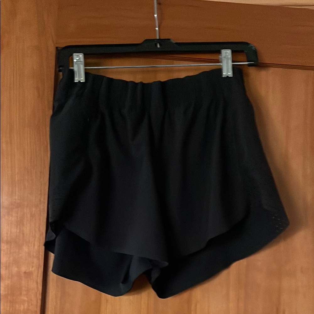 Athleta Black Athletic Shorts Lightweight Performance